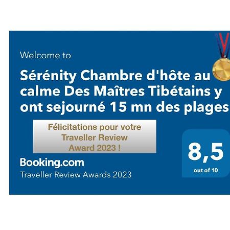 Ferienwohnung Serenity Chambre D'Hote Au Calme Des Maitres Tibetains Y Ont Sejourne 15 Mn Des Plages Mougins Exterior foto